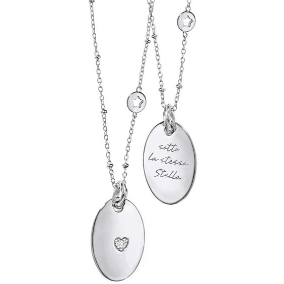 Necklace Comete Woman in Silver GLA 112 - GLA 112